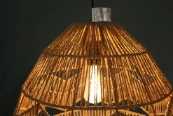 Lampa wisząca z papieru 46x46x146cm (55866-017) - DIJK