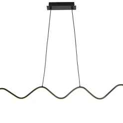 Lampa wisząca ZIGZAG LED czarna 90 cm (ST-MD240602 BLACK) - Step into Design