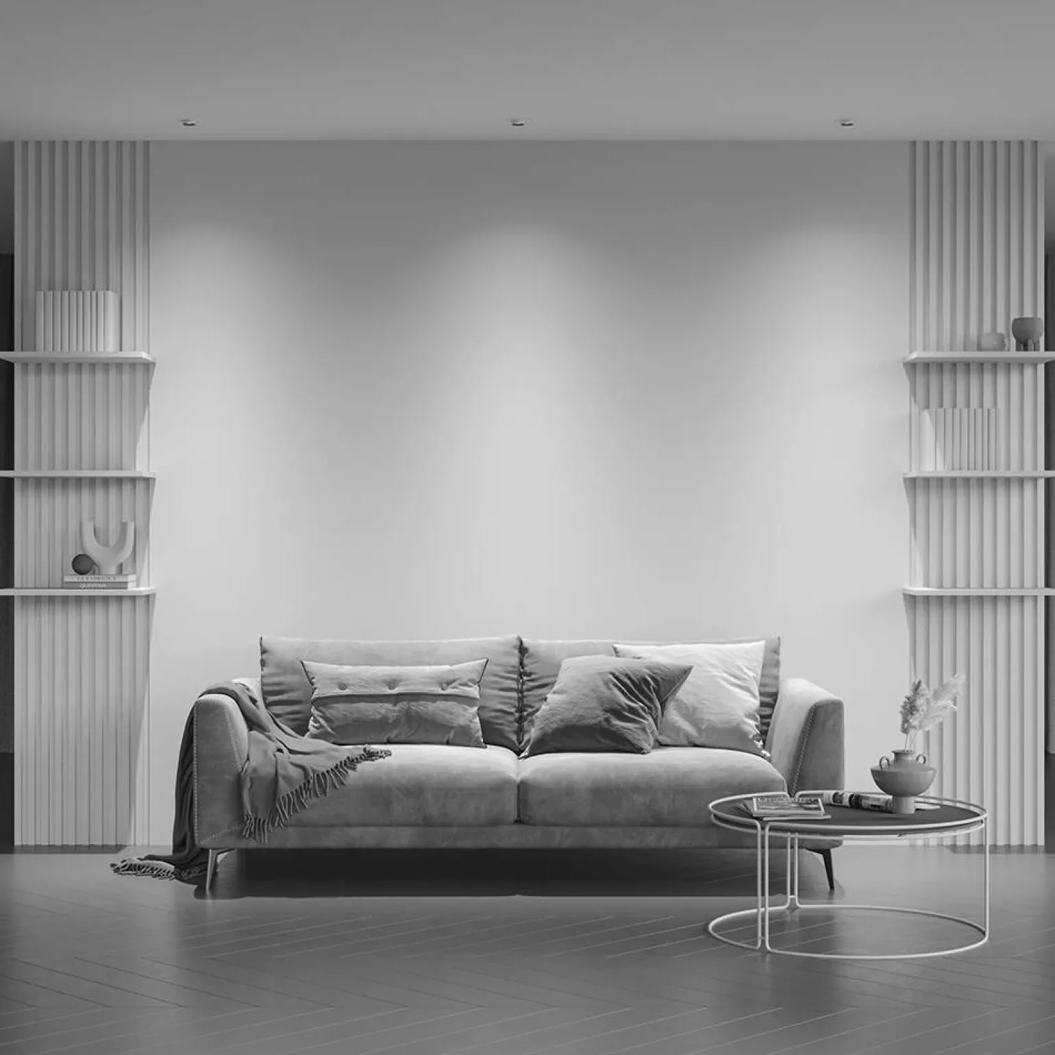 Lampa wpuszczana Hidden (DL095-01-10W3K-W) - Maytoni