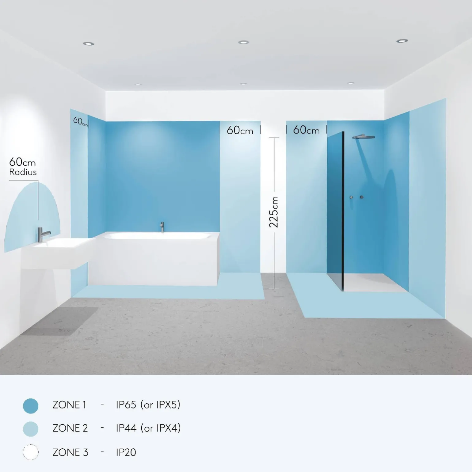 Lampa wpuszczana Minima Round IP65 Fire-Rated LED (1249023) - Astro Lighting