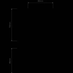 Lampa wpuszczana Minima Square Fixed IP65 (1249018) - Astro Lighting
