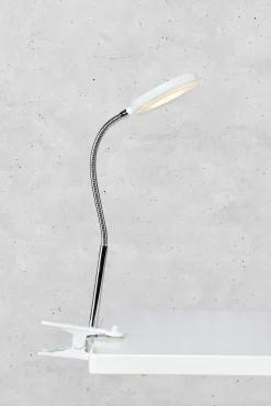 Lampa z klipsem FLEX Klip 1L LED Biały/Chrom