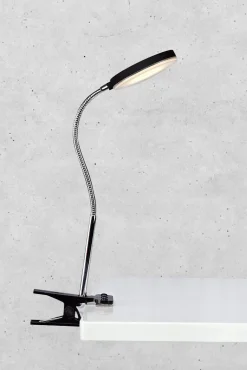 Lampa z klipsem FLEX Klip 1L LED Czarny/Chrom