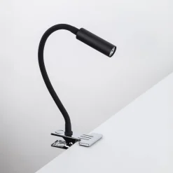 Lampa z klipsem LAGOS BLACK (16025) - TK Lighting
