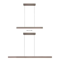 Lampa z płynną regulacją wysokości i szerokości PURE-MOTO-RISE BRĄZOWA (2545-34) - Paul Neuhaus