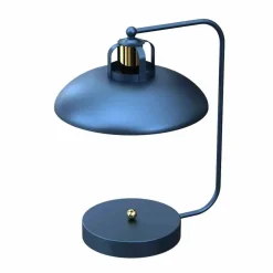 Lampka biurkowa FELIX NAVY BLUE/GOLD 1xE27 (MLP7716) - Milagro