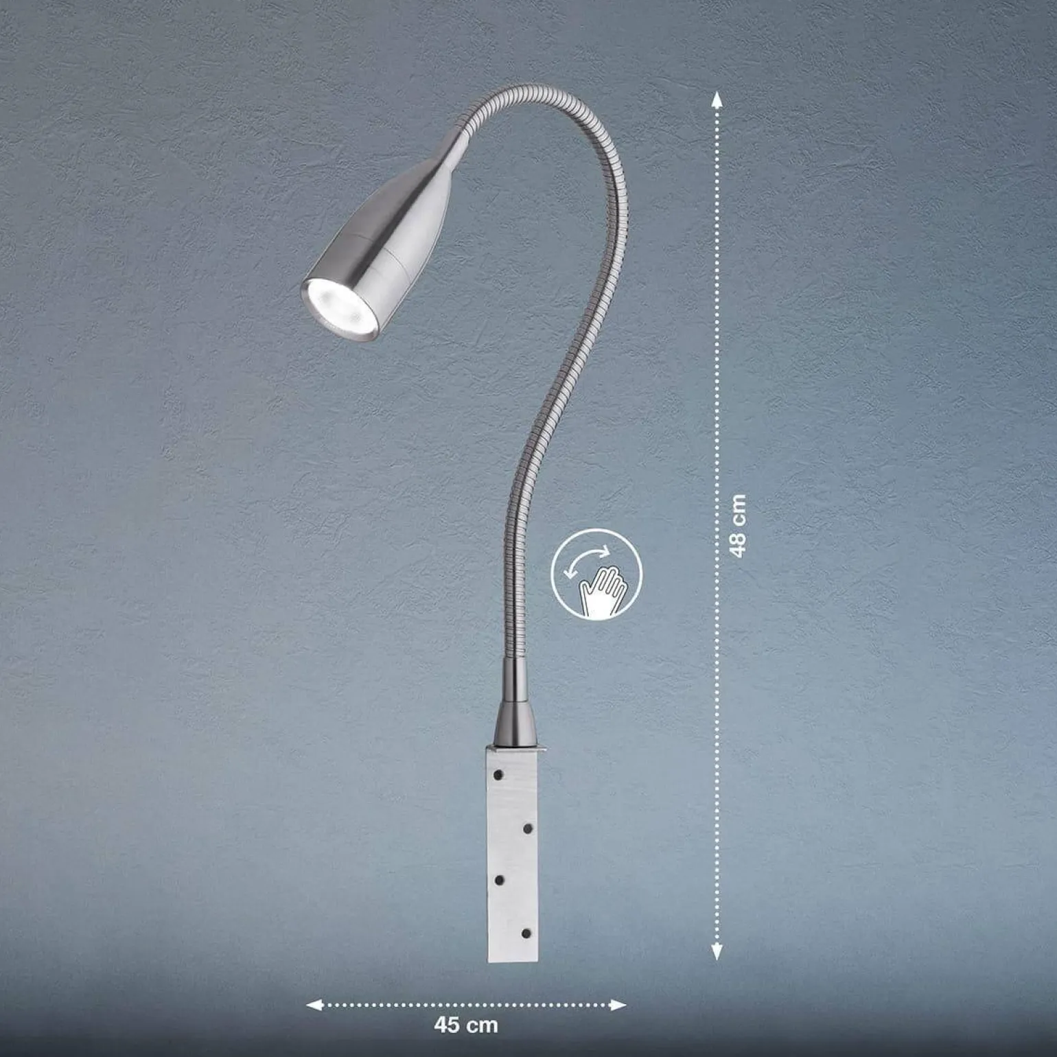 Lampka Flex Do Czytania Przy łóżku Sten (30702) - Fischer&Honsel