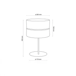 Lampka nocna NICOL (5124) - TK Lighting