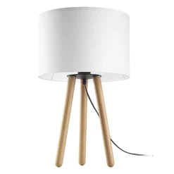 Lampka nocna TOKYO BIAŁA / SOSNA POSTARZANA (5290) - TK Lighting