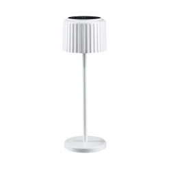 Lampka stołowa solarna ELSE LED DIM USB-C 3,7W 250lm 2700K IP44 biały / aluminium (PL94879) - PAULMANN