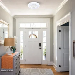 Lampowentylator ZEPHYR WHITE 48W LED+ PILOT (ML1516) - Milagro