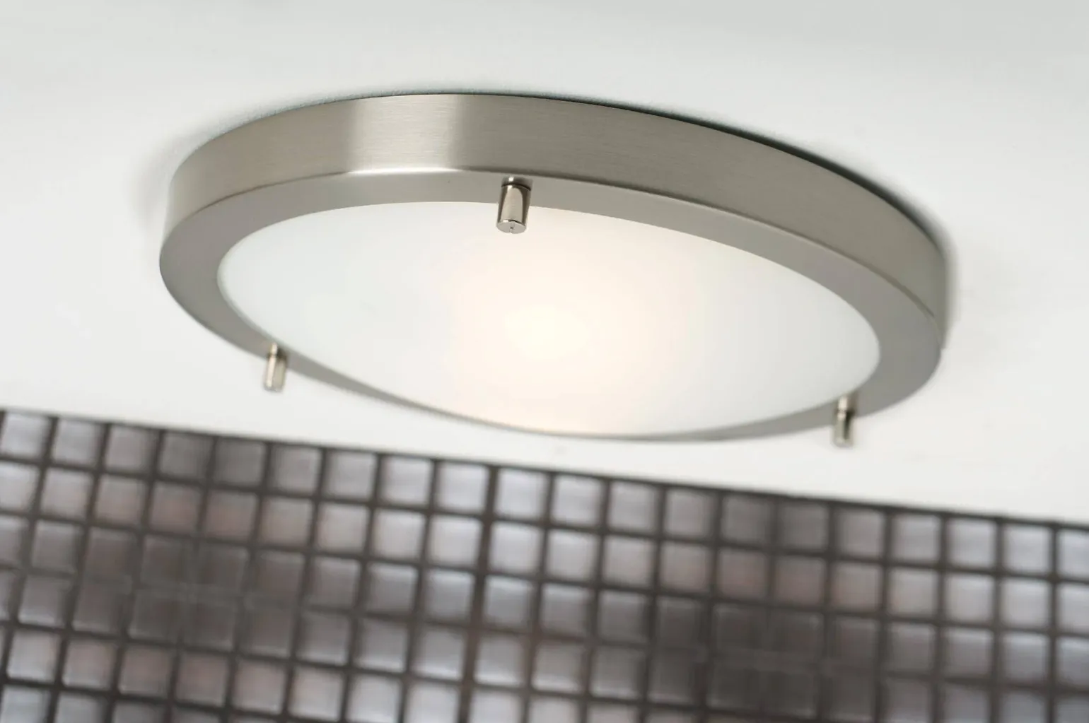 Lampy sufitowe ANCONA Nordlux E27 2X40W Metal Stal szczotkowana