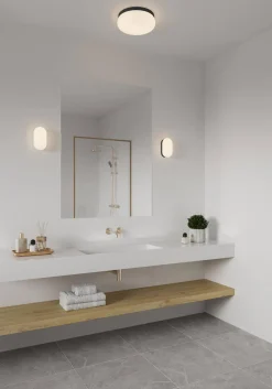 Lampy sufitowe FOAM Nordlux E27 Tworzywo sztuczne Czarny