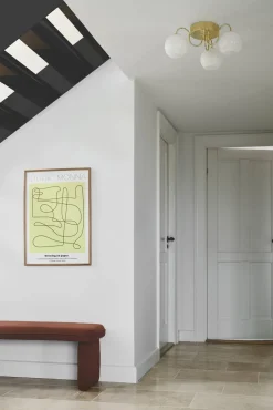 Lampy sufitowe FRANCA Nordlux E14 3*40W Metal Mosiądz