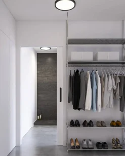 Lampy sufitowe LivaSmart Nordlux LED Tworzywo sztuczne Czarny