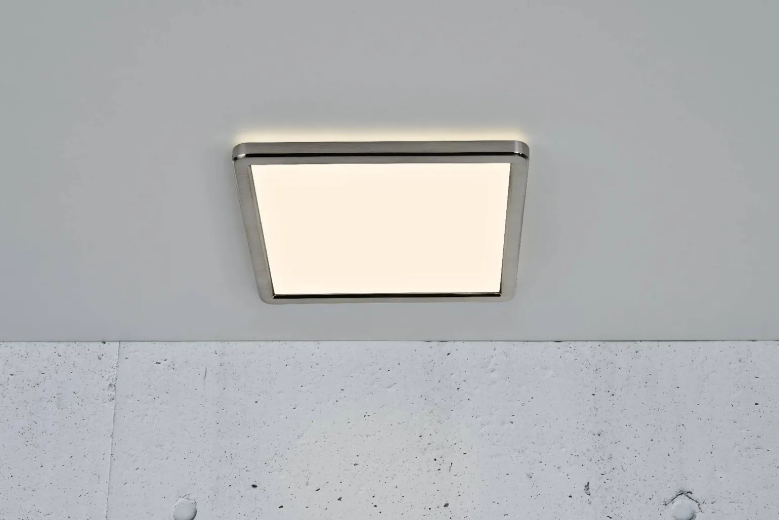 Lampy sufitowe OJA Nordlux LED Tworzywo sztuczne Szczotkowany nikiel