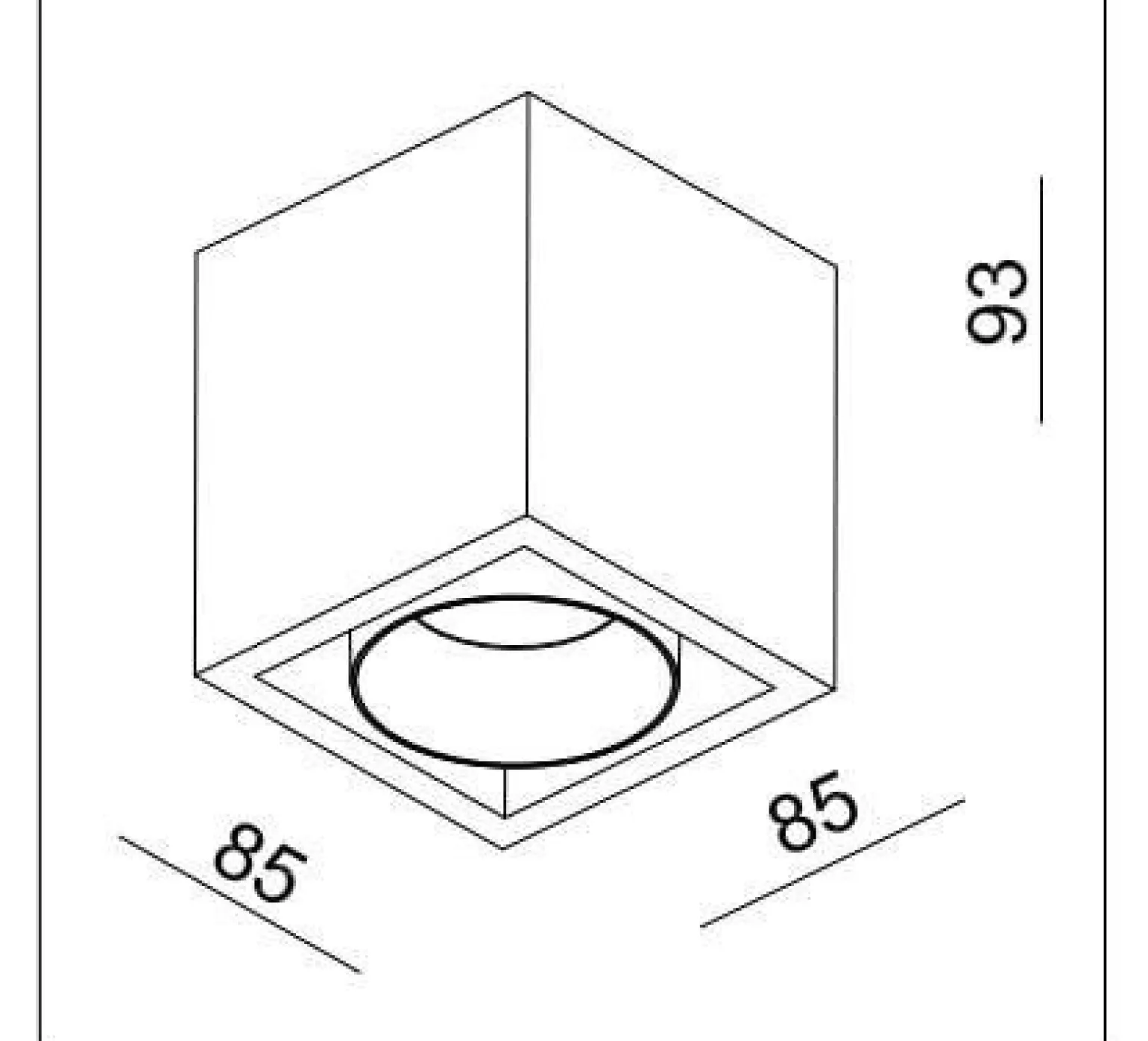 LED lampa COURSE DIM 1*8,9W Gray IP20 CRI80 3000K (03361G) - ZARlight
