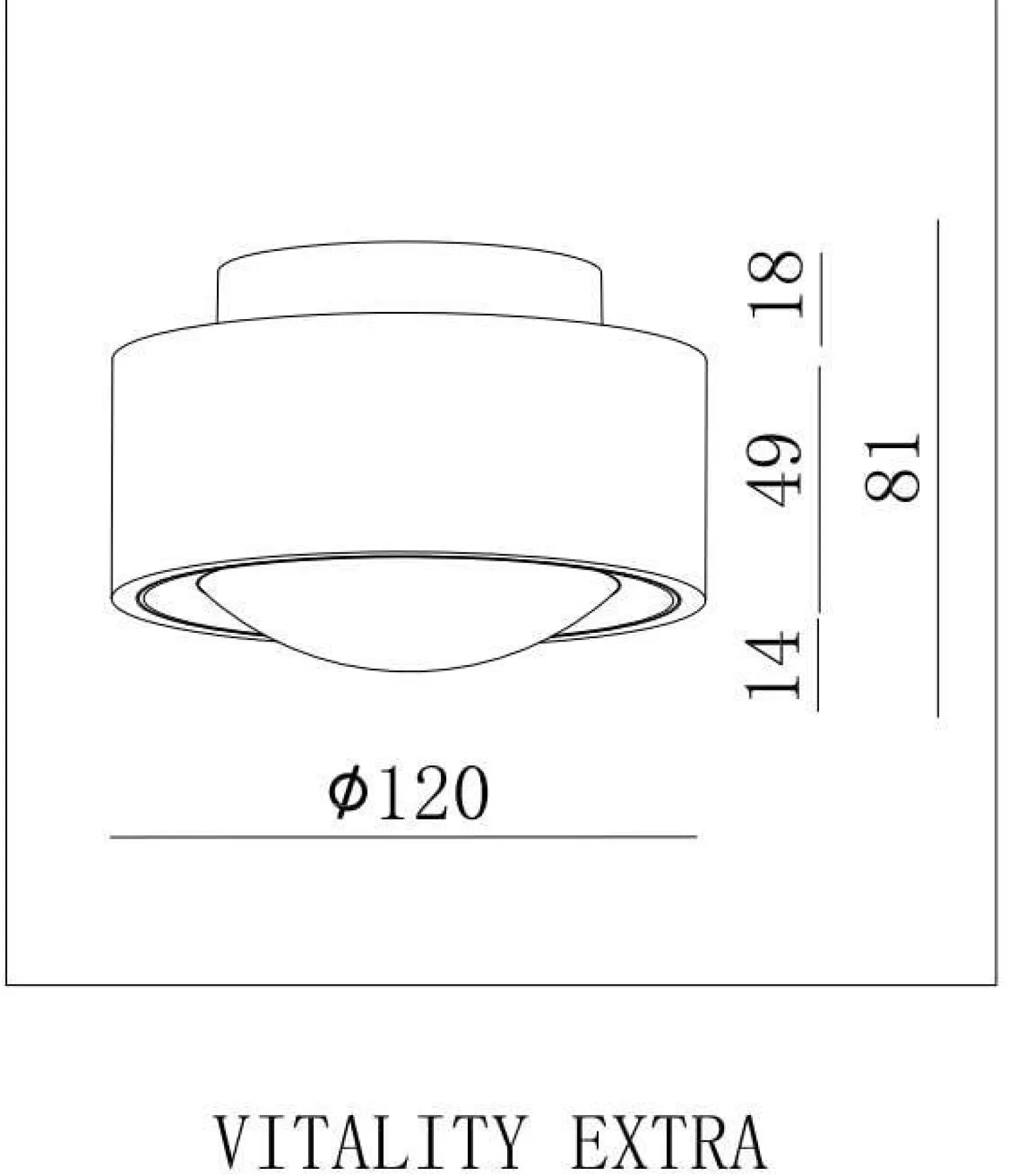 LED lampa VITALITY EXTRA-10W DIM White IP20 CRI90 3000K (03377W) - ZARlight