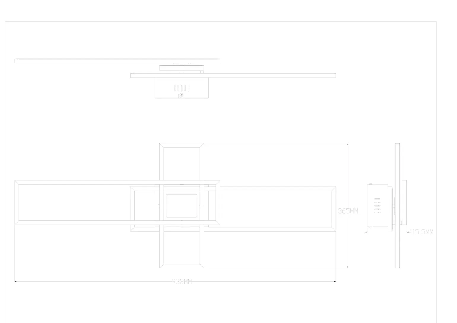 LUMENZ LAMPA SUFITOWA CZARNA/BLACK (MS243-BK) - Zuma Line