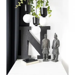 LUOTI 3P czarna lampa wisząca / plafon (LUP322P3) - Ummo