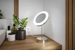 Lusterko kosmetyczne MASUA LED 4W 2700/4000/6500K +wyłącznik IP44 230V chrom / metal (PL71150) - PAULMANN