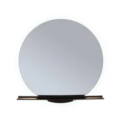 Lustro łazienkowe z półką MIRO LED DIM IP44 czarny Ø 50 (PL71091) - PAULMANN