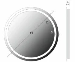 Lustro CERCHIO R - MCJ