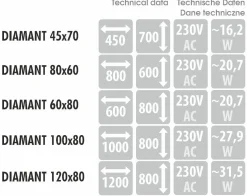 Lustro DIAMANT - MCJ