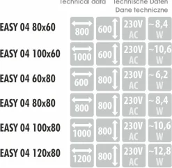 Lustro EASY 04 (EASY04) - MCJ