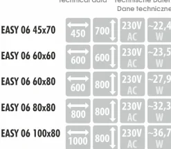 Lustro EASY 06 (EASY06) - MCJ