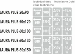 Lustro LAURA PLUS - MCJ
