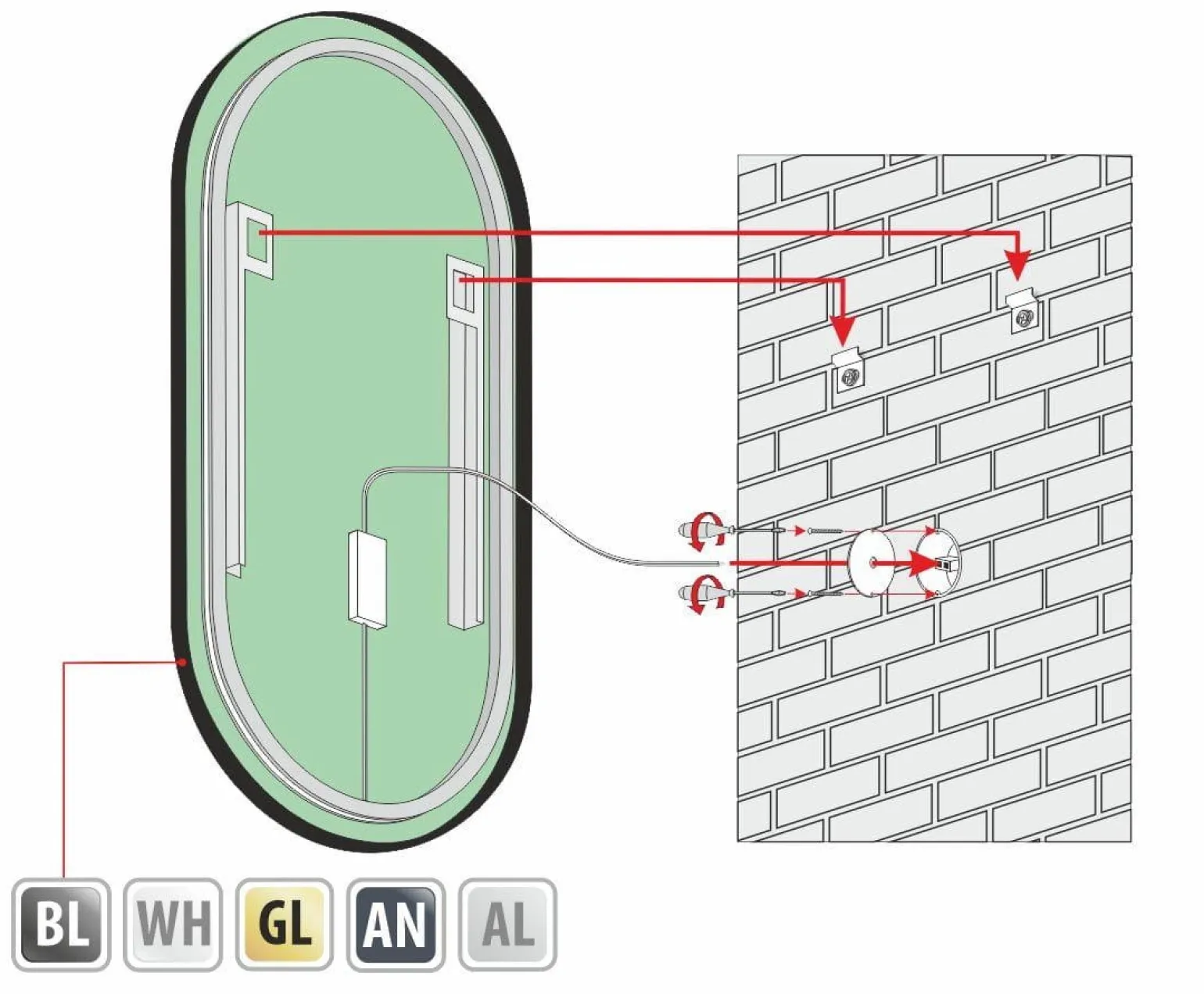 Lustro LISA PLUS - MCJ