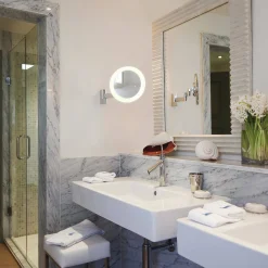 Lustro Niimi Round LED Polerowany Chrom (1163008) - Astro Lighting