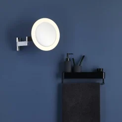 Lustro Niimi Round LED Polerowany Chrom (1163008) - Astro Lighting