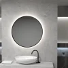Lustro okrągłe RONDA PLUS w ramie z oświetleniem LED - MCJ