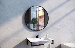 Lustro okrągłe RONDA w ramie - MCJ