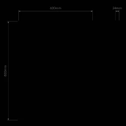 Lustro podświetlane Ascot 800 (1486003) - Astro Lighting