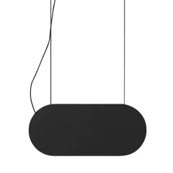 MALUMI A czarna sufitowa lampa wisząca (MLA622P2) - Ummo