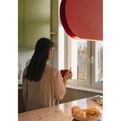 MALUMI A granatowa sufitowa lampa wisząca (MLA61313P2) - Ummo