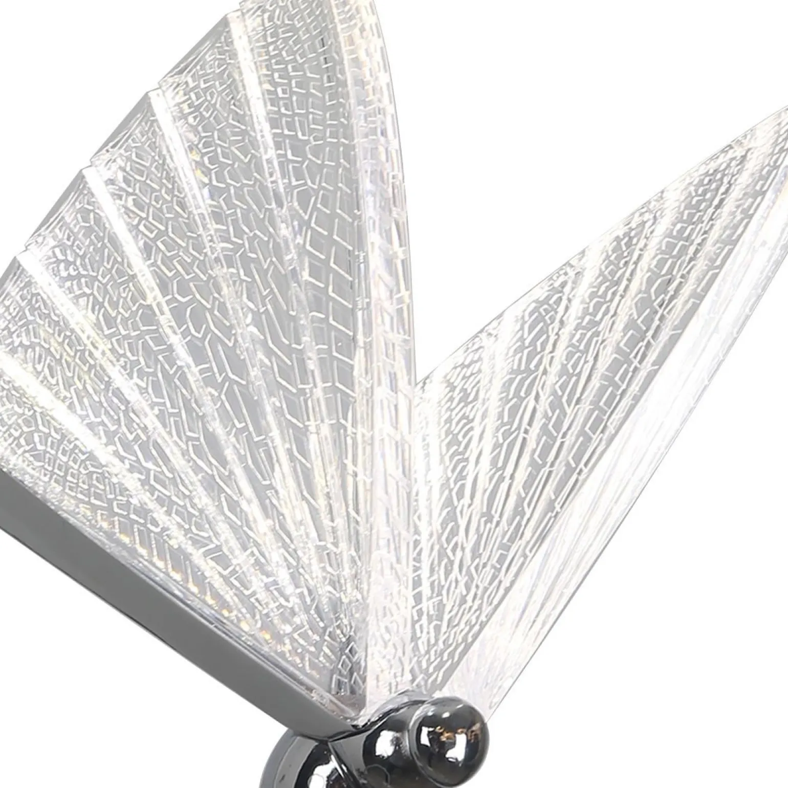 Mariposa kinkiet chrom (LP-1715/1W CH) - Light Prestige