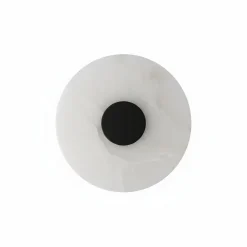 Marmurowy kinkiet Dalinia 1xLED czarny (WL0114-BK) - Yaskr