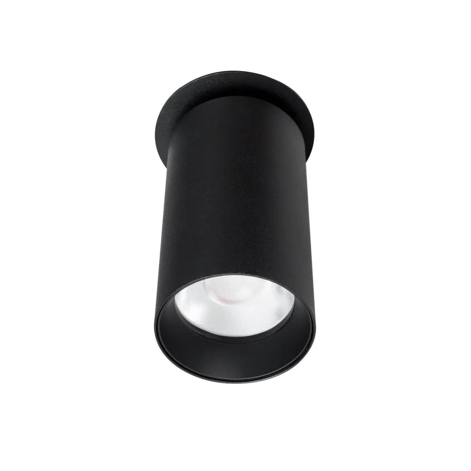 MAXLIGHT H0127 LAMPA SUFITOWA HALO D BLACK PODTYNKOWA