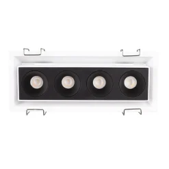 MAXLIGHT H180.04 RAMKA WPUSTOWA MODULAR, DO SKOMPLETOWANIA Z MODUŁEM HM180 I TRAFO HT180