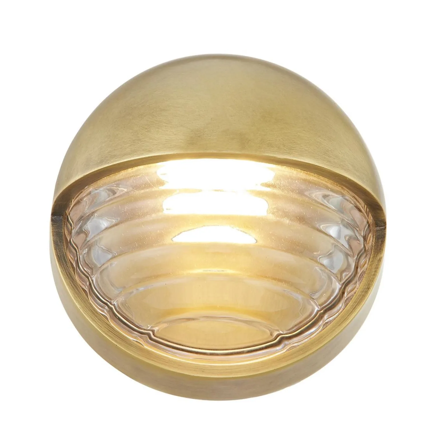 Mały kinkiet LED Palais - Vintage mosiądz (QN-PALAIS-W-S-VBS) - Quintiesse