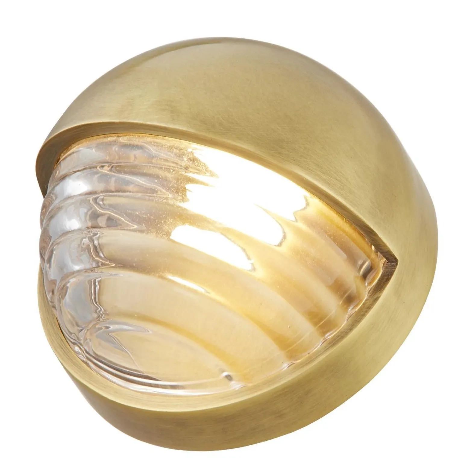 Mały kinkiet LED Palais - Vintage mosiądz (QN-PALAIS-W-S-VBS) - Quintiesse