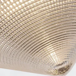 Mały plafon Willard - 1 źródło światła - Miejski brąz (QN-WILLARD-F-S-UBZ-PG) - Quintiesse