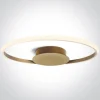MER 2 lampa sufitowa champagne (63154B/CH/W) - One Light