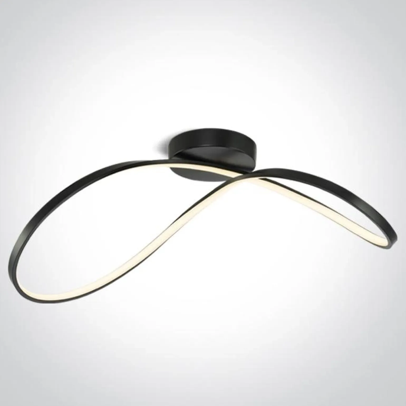 MER 1 lampa sufitowa czarny (63154A/B/W) - One Light