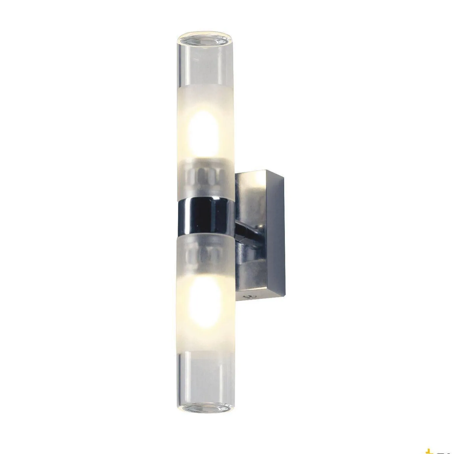 MIBO WALL UP-DOWN, lampa ścienna, QT14, IP21, up/down, chrom, maks. 50 W (151282) - SLV