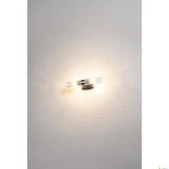 MIBO WALL UP-DOWN, lampa ścienna, QT14, IP21, up/down, chrom, maks. 50 W (151282) - SLV